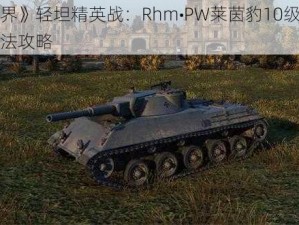 《坦克世界》轻坦精英战：Rhm•PW莱茵豹10级坦克深度解析与玩法攻略