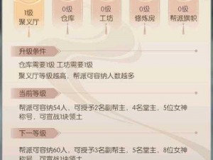 完美世界诸神之战：帮派力量深度解析