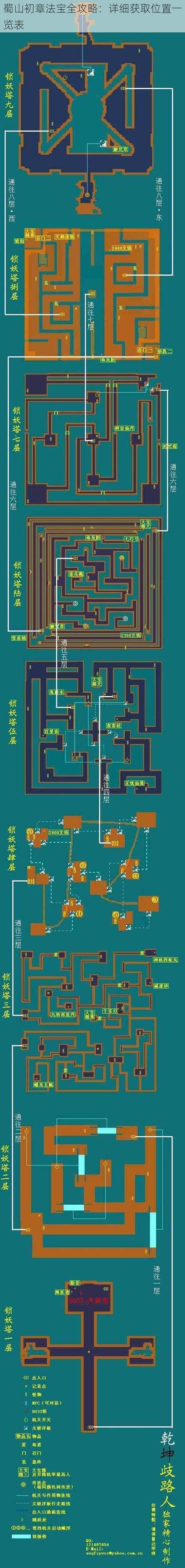 蜀山初章法宝全攻略：详细获取位置一览表